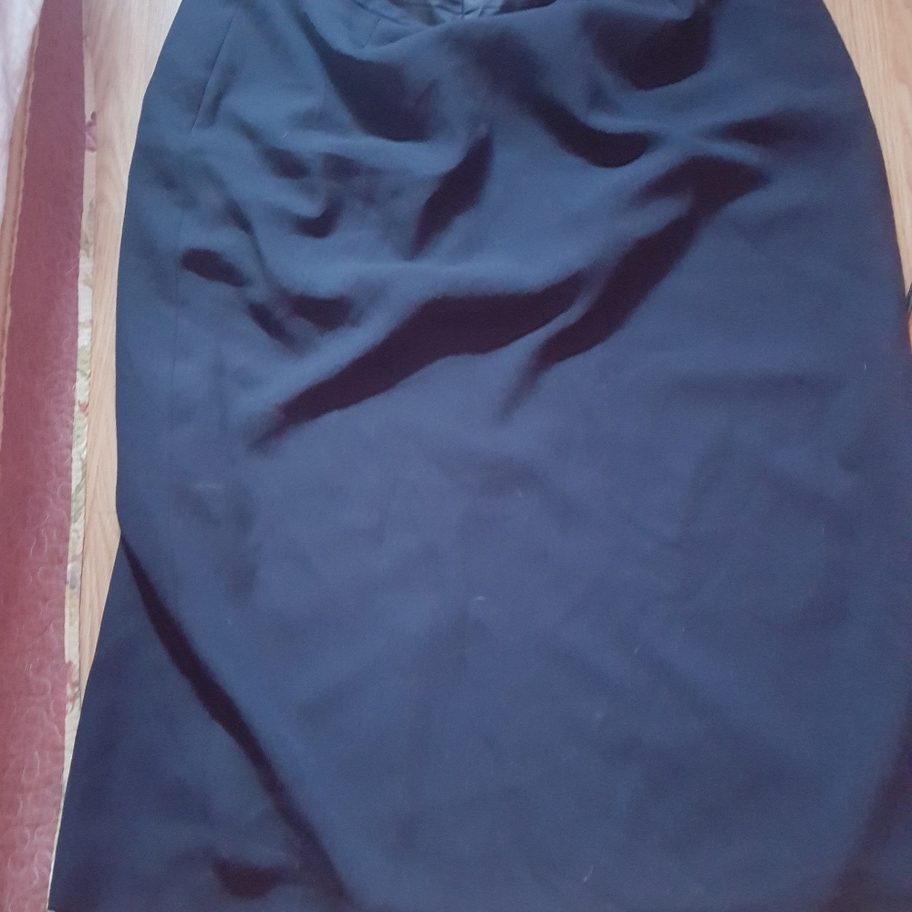 Navy Blue Karen Scott skirt
